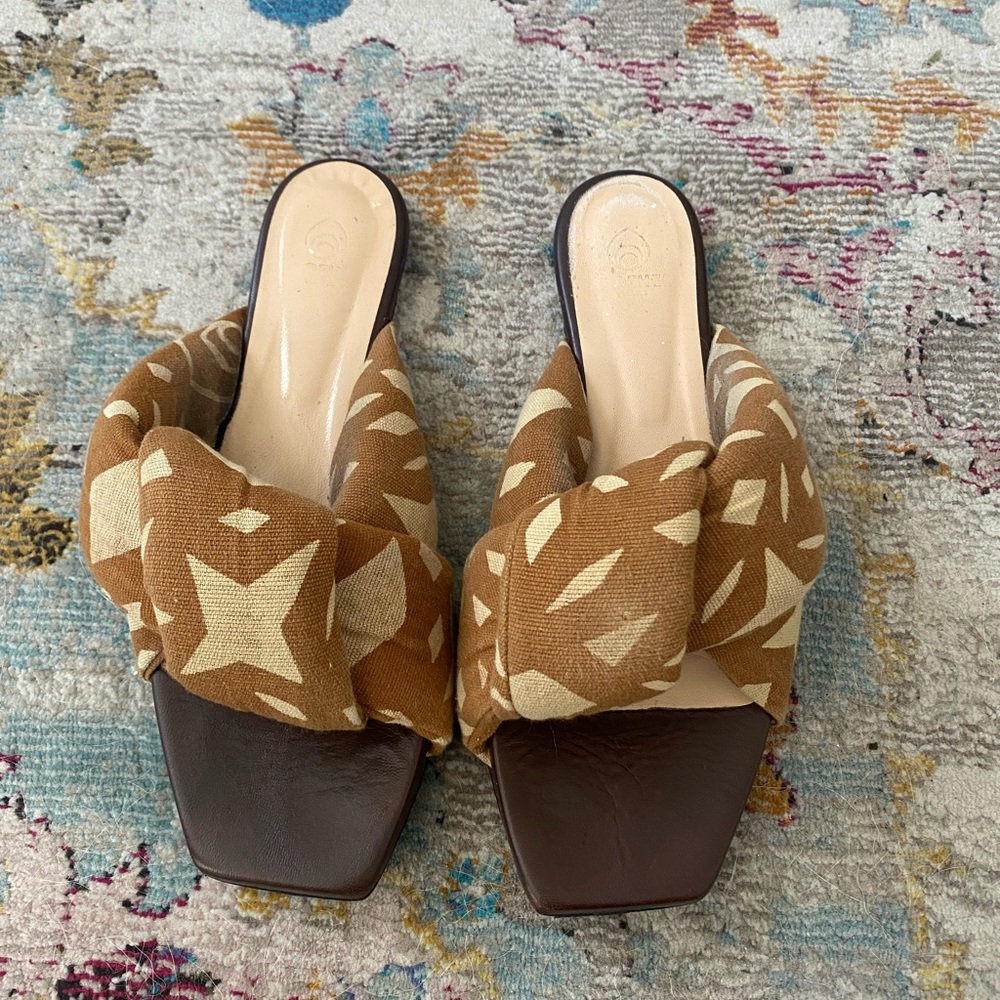 Brother Vellies Togo Sandal - Brown Size 10